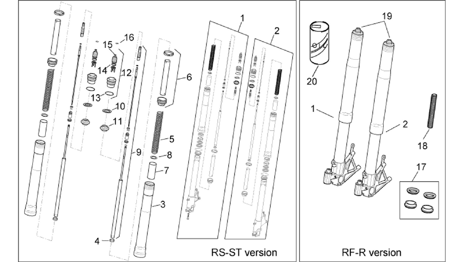 Front fork I