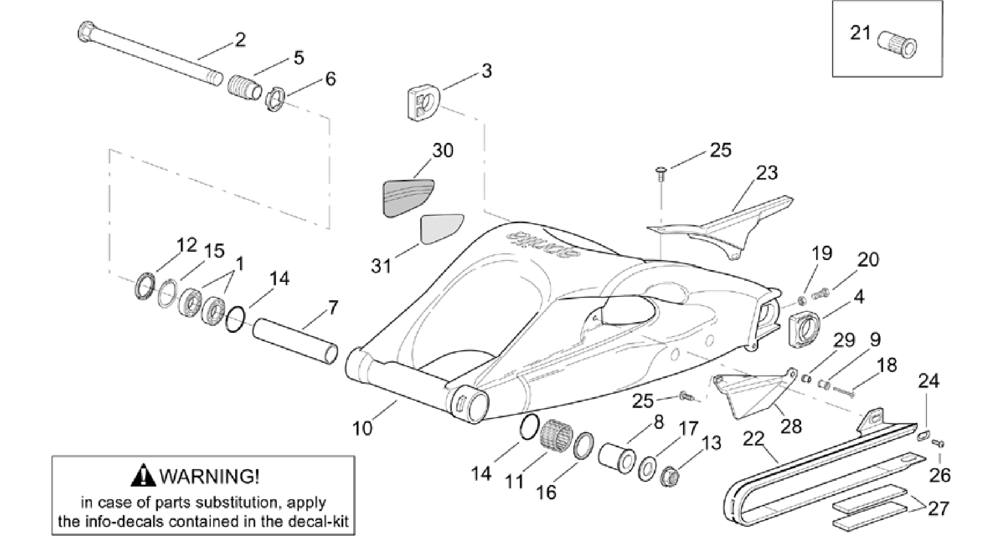 Swing arm