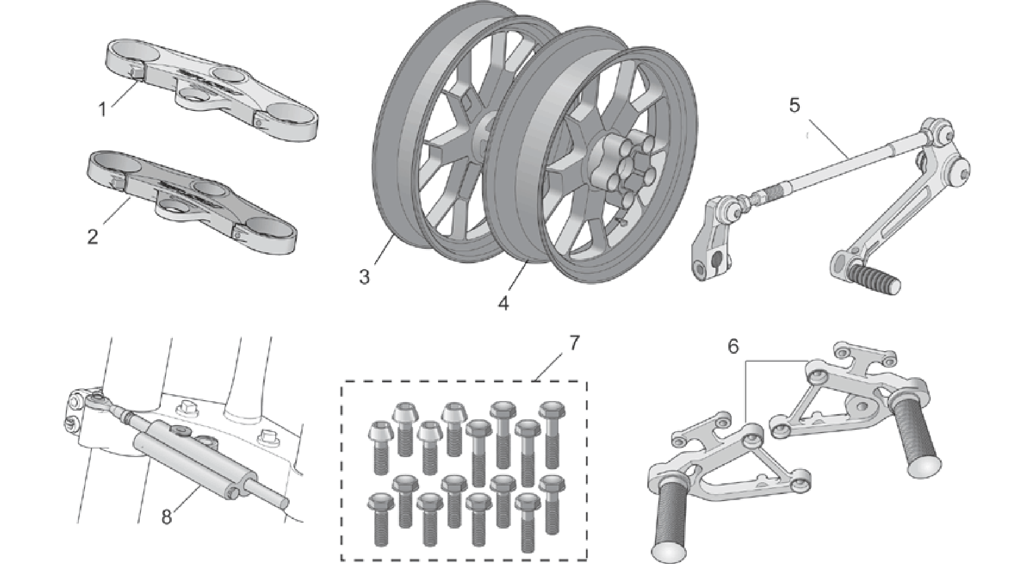 Acc. - Cyclistic components I