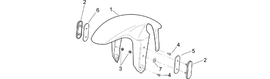 Front body - Front mudguard