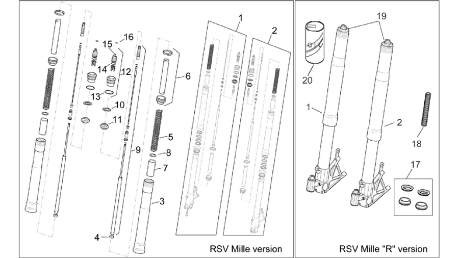 Front fork I