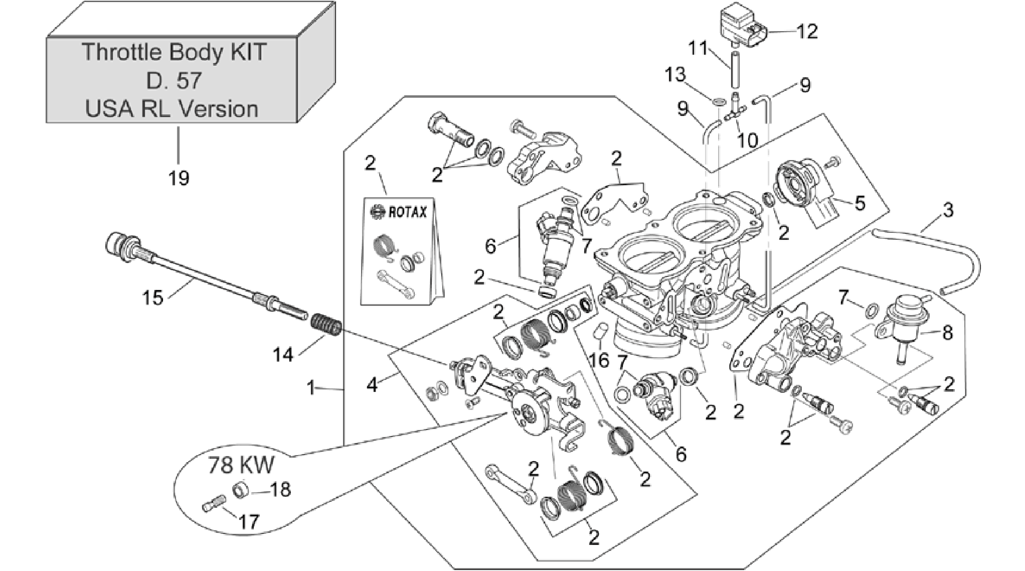Throttle body