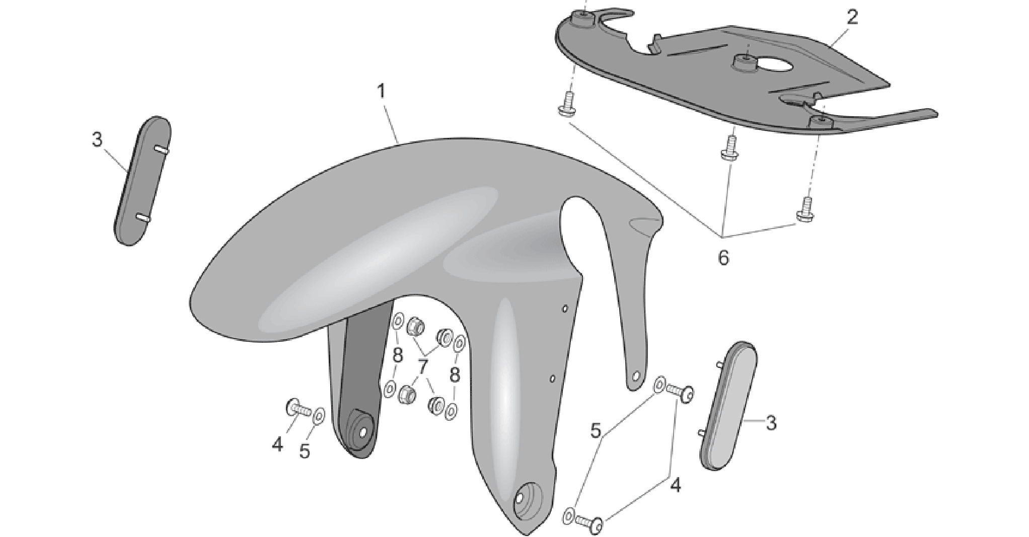 Front body - Front mudguard
