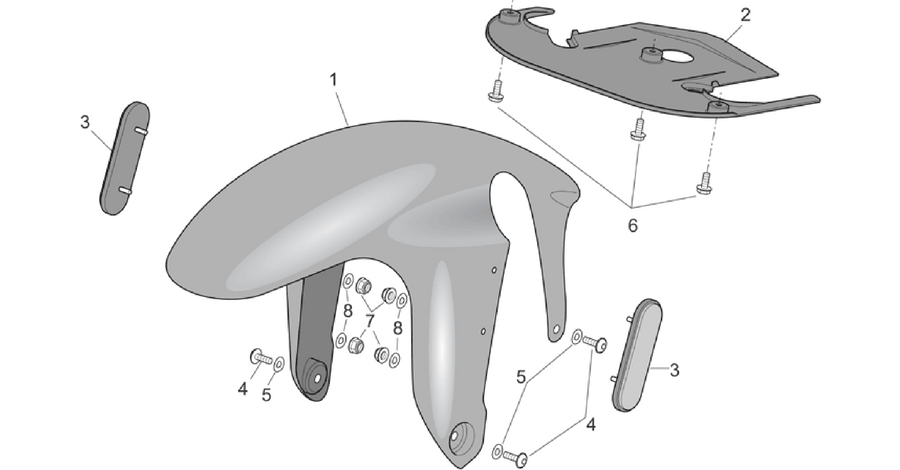 Front body - Front mudguard