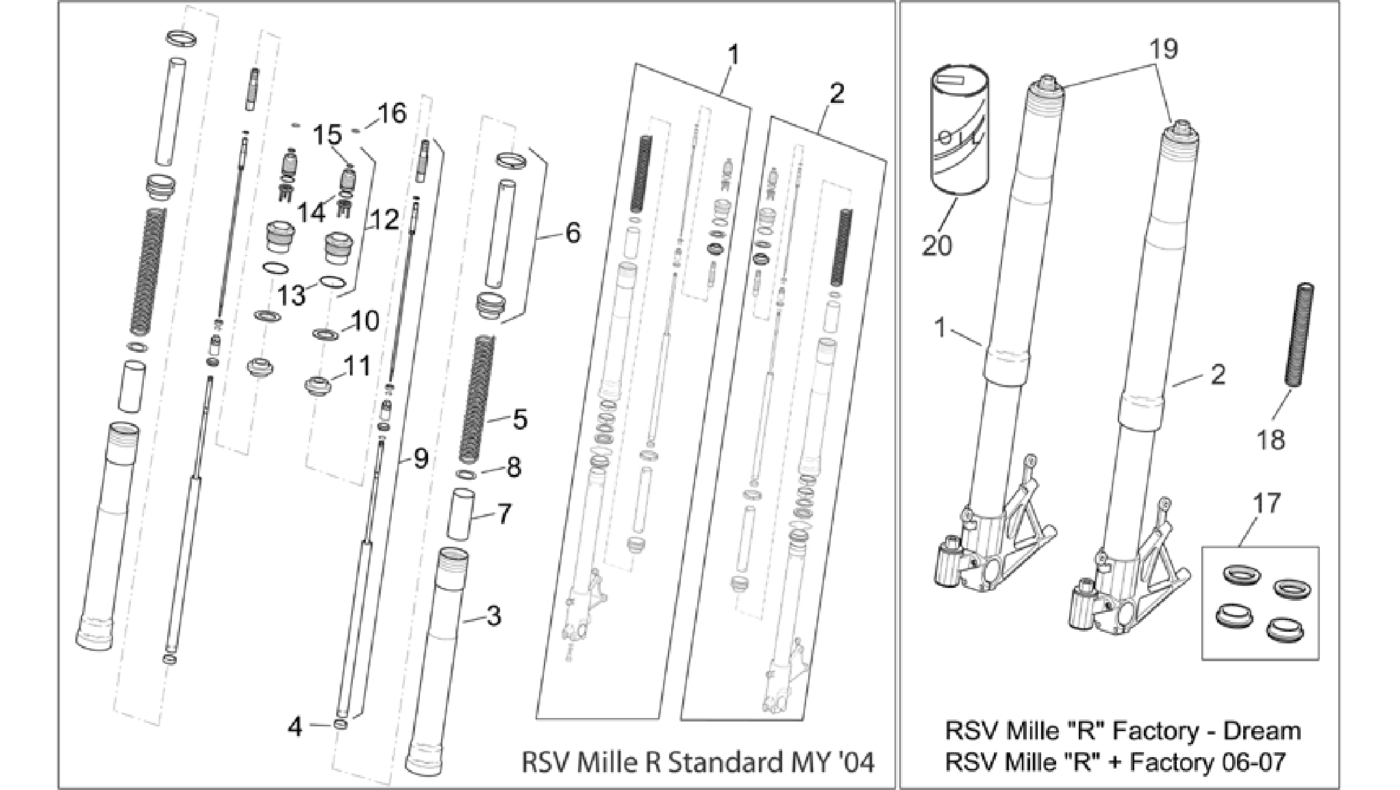Front fork I