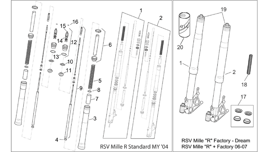 Front fork I