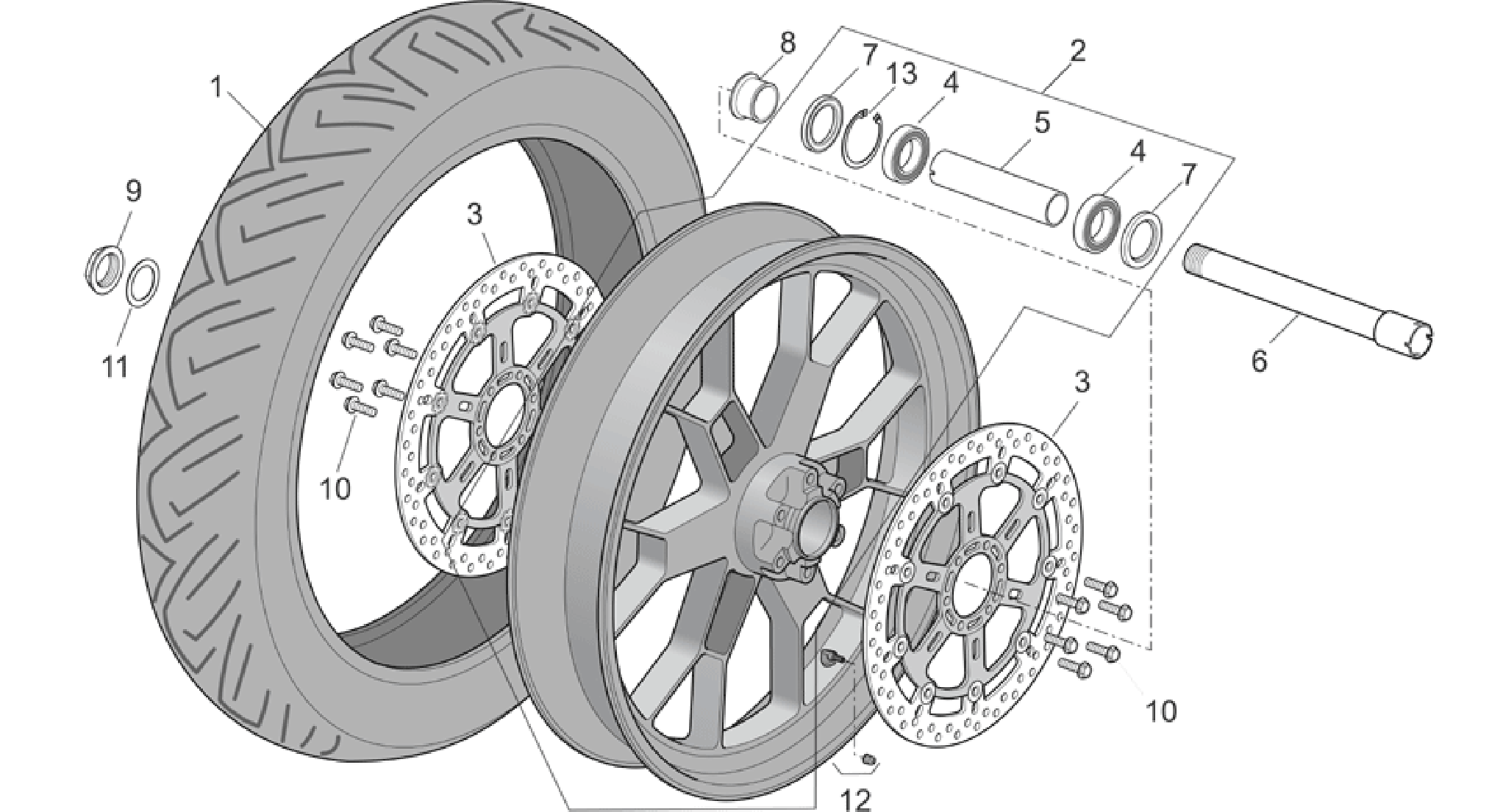 Front wheel Factory - Dream I