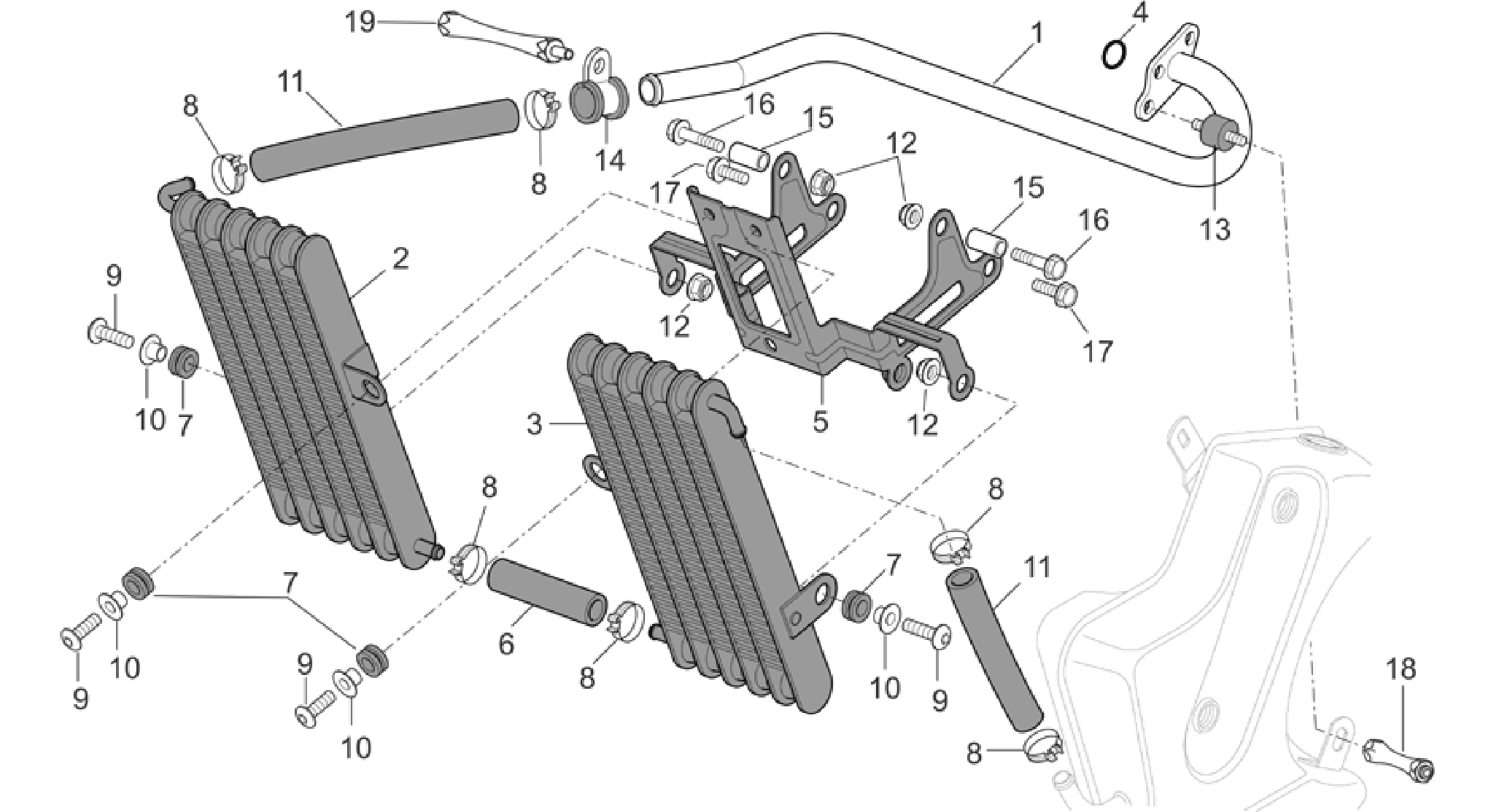 Oil radiator