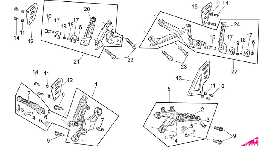 Foot rests