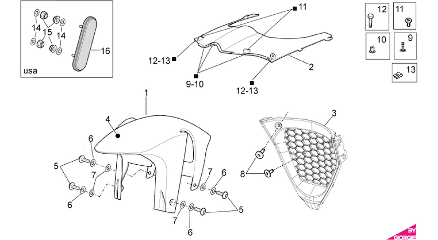 Front body III