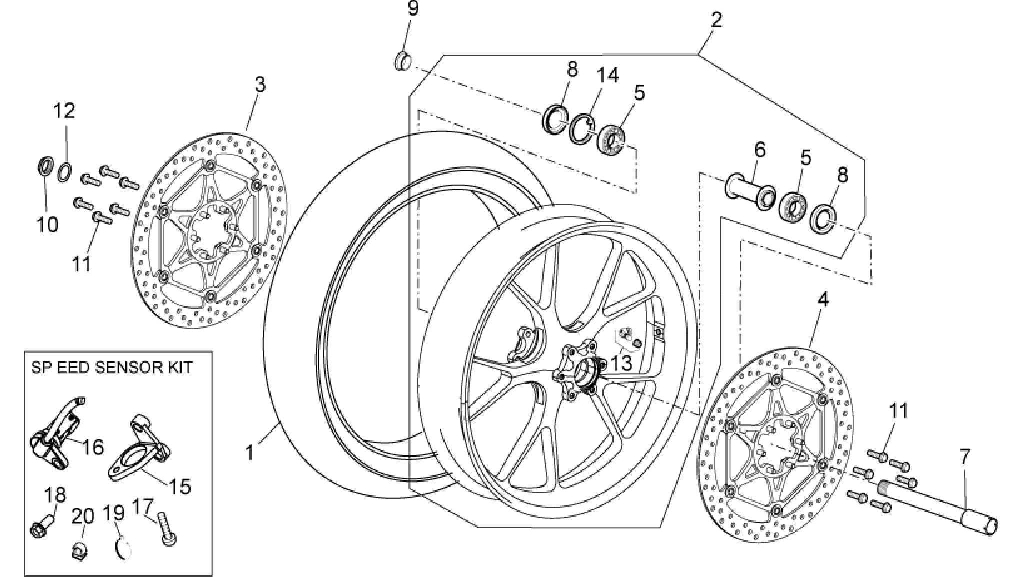 Front wheel
