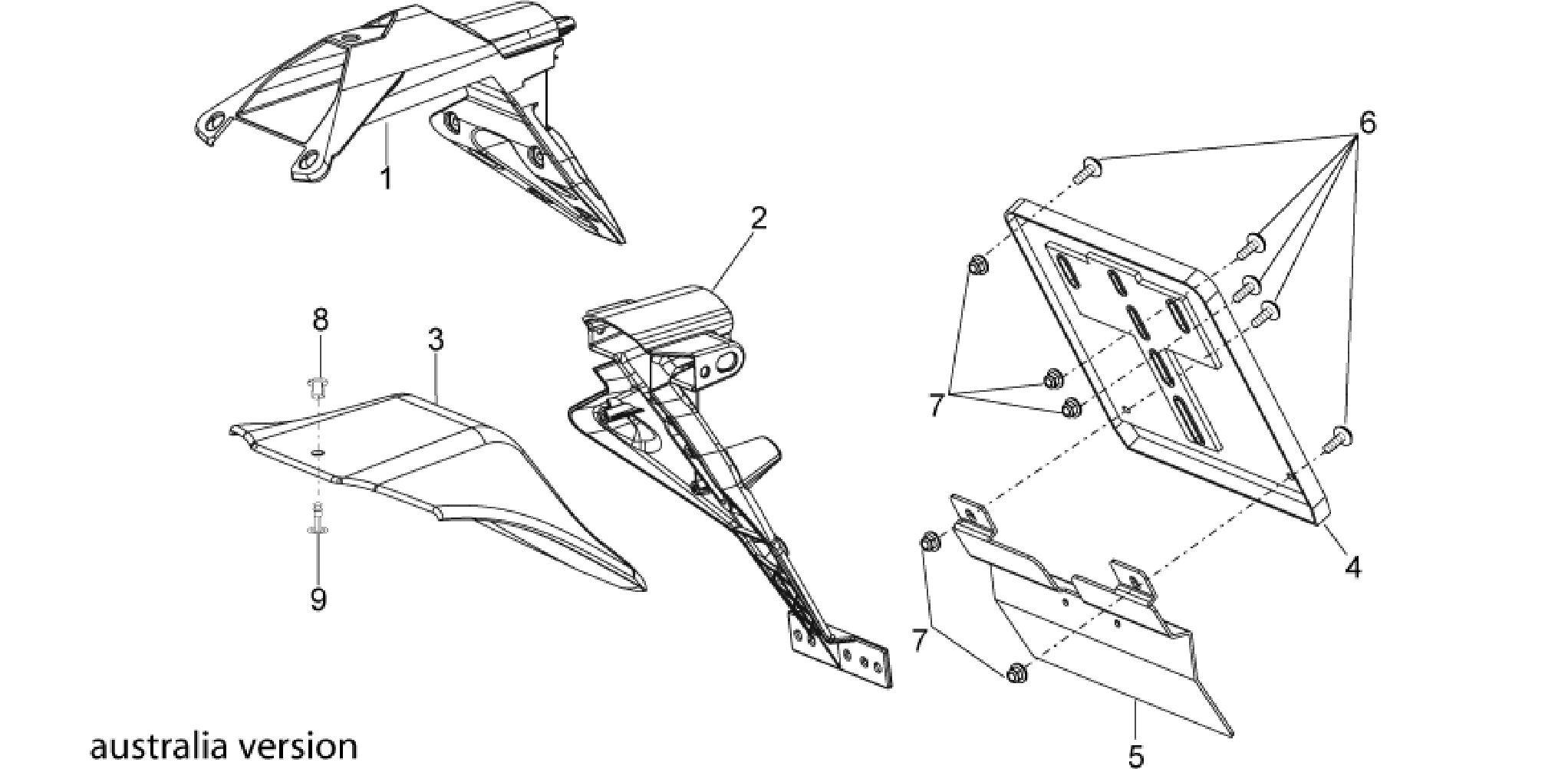 Rear body III