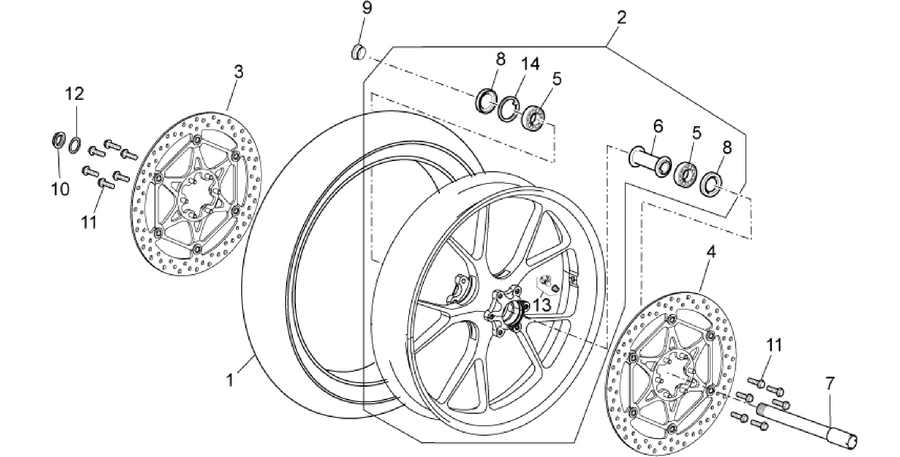 Front wheel