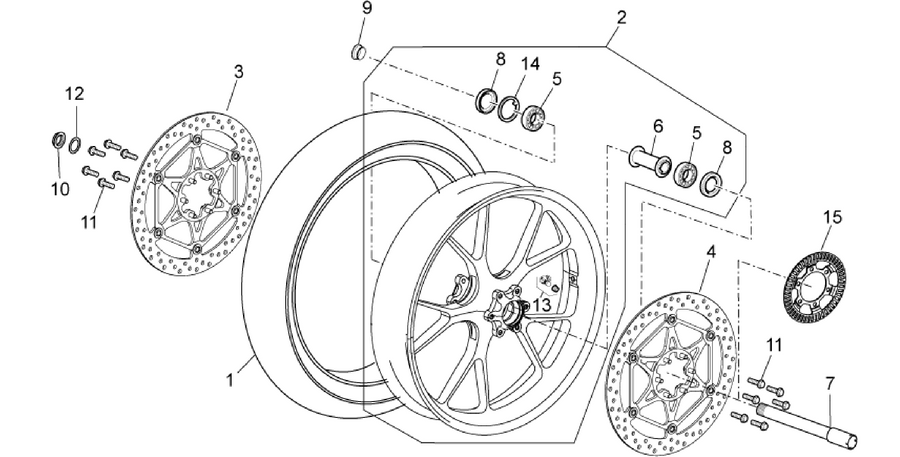 Front wheel