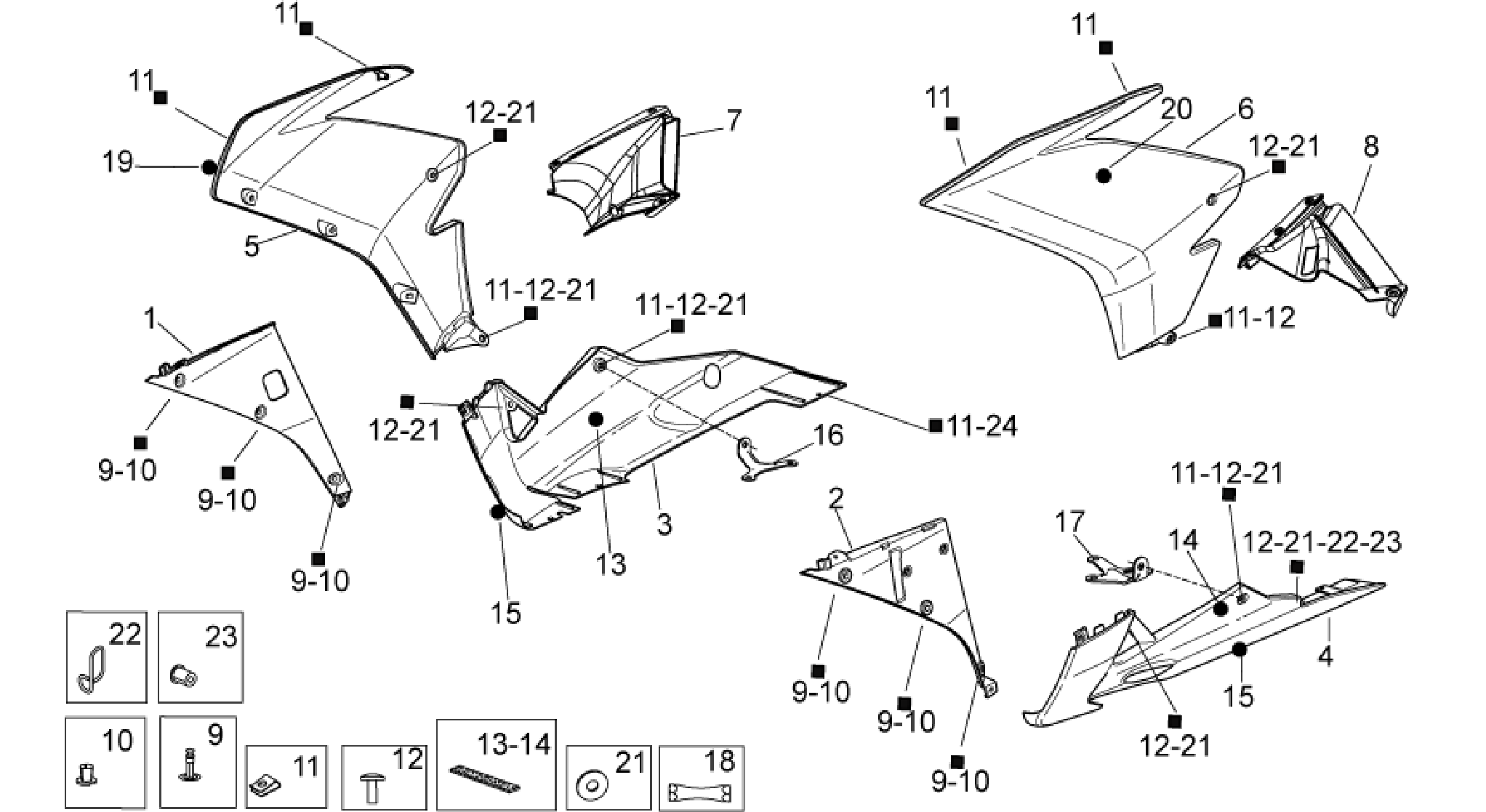 Front body II