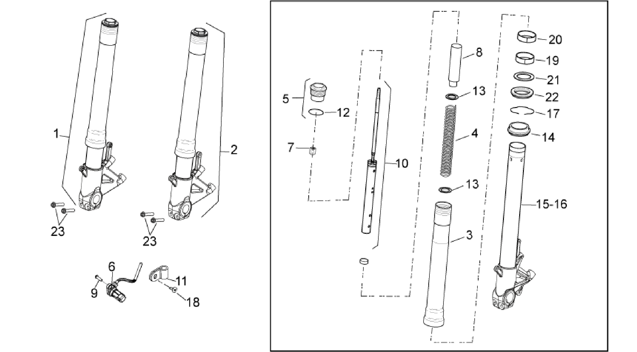Front fork