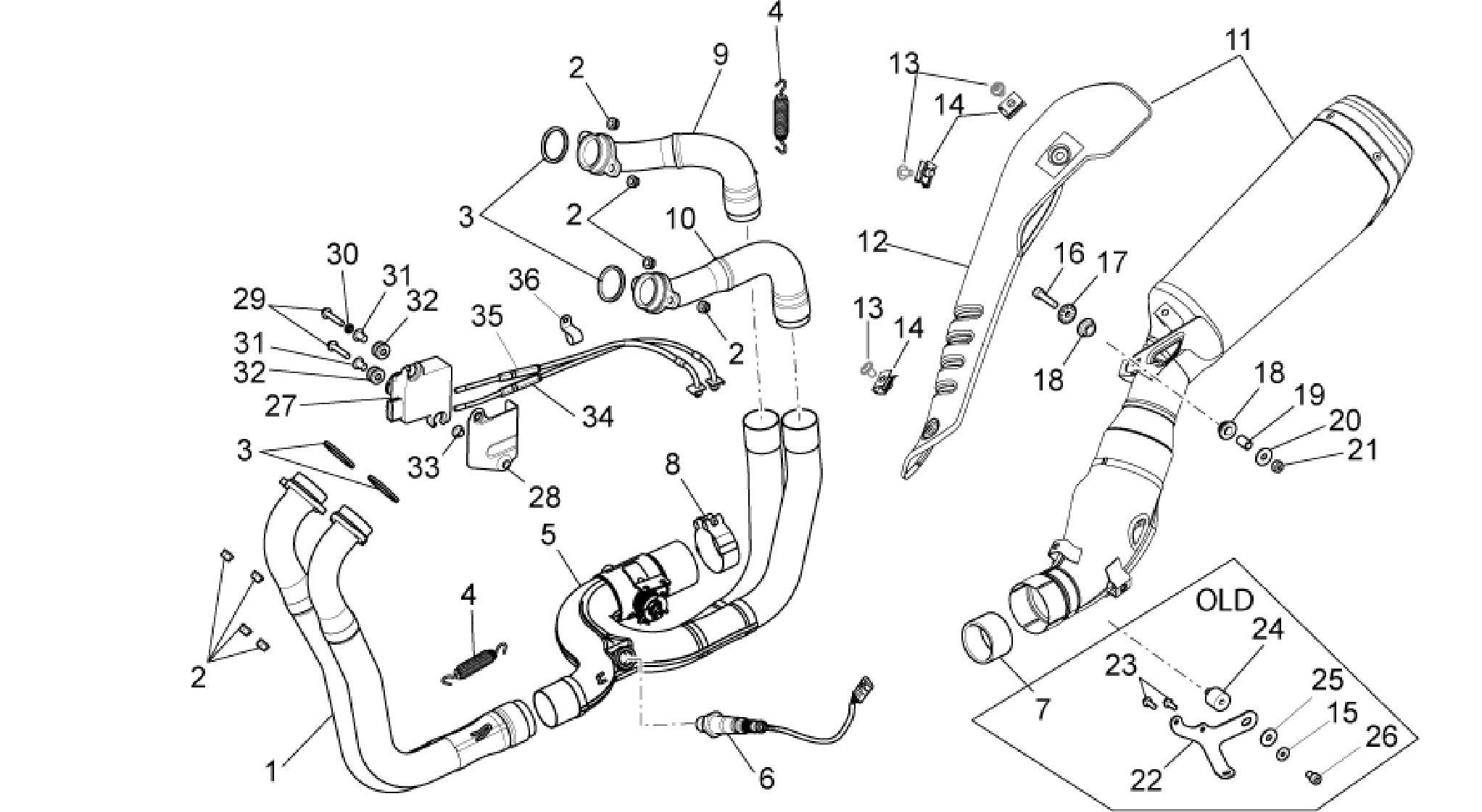 Exhaust pipe I