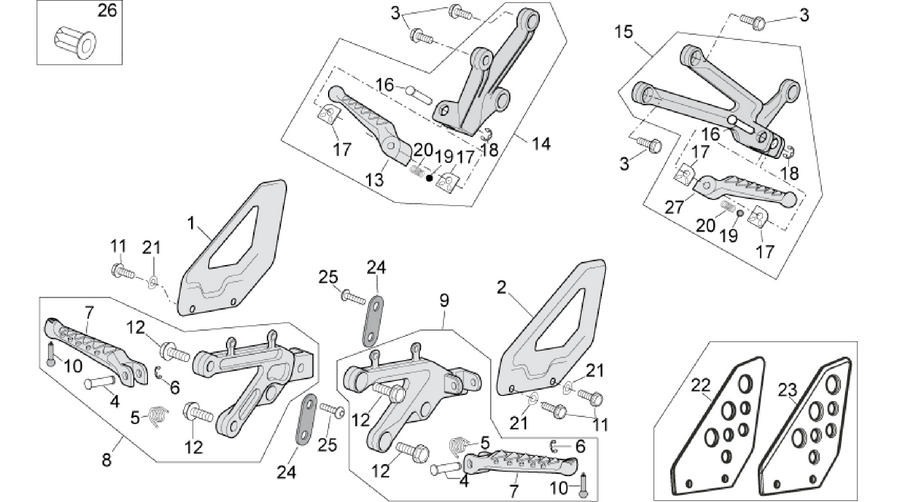 Foot rests