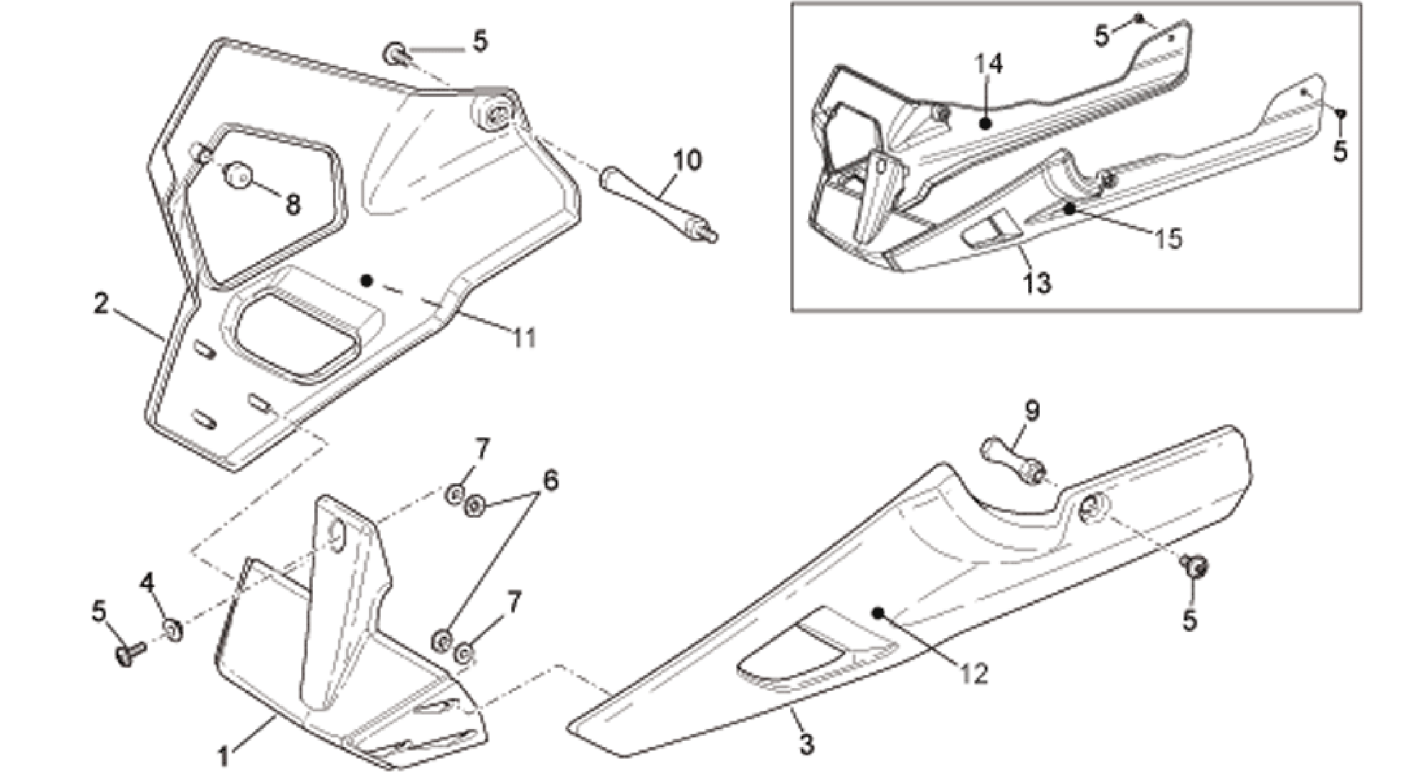 Front body - Fairings II