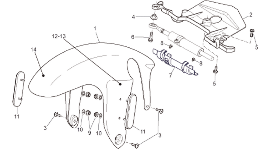 Front body - Front mudguard