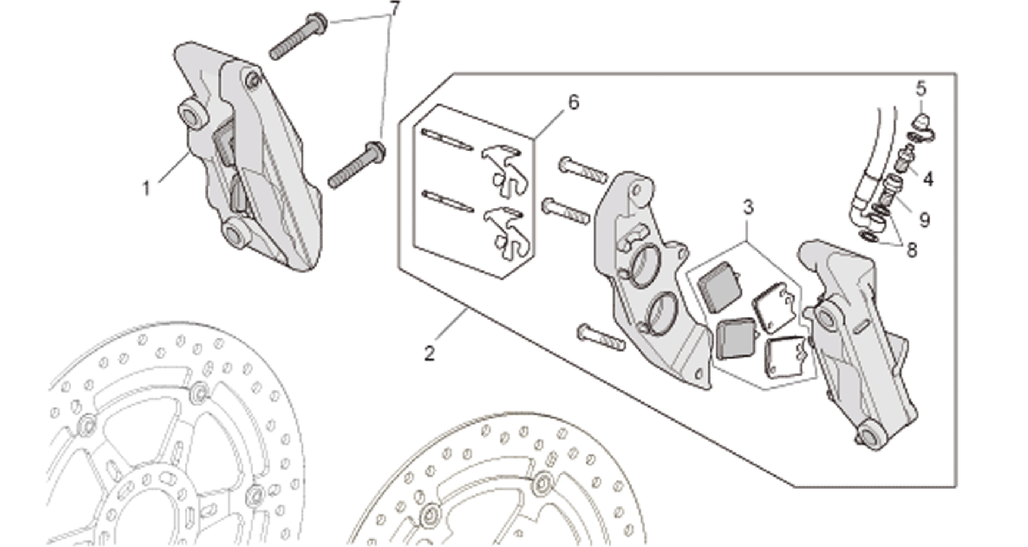 Front brake caliper I