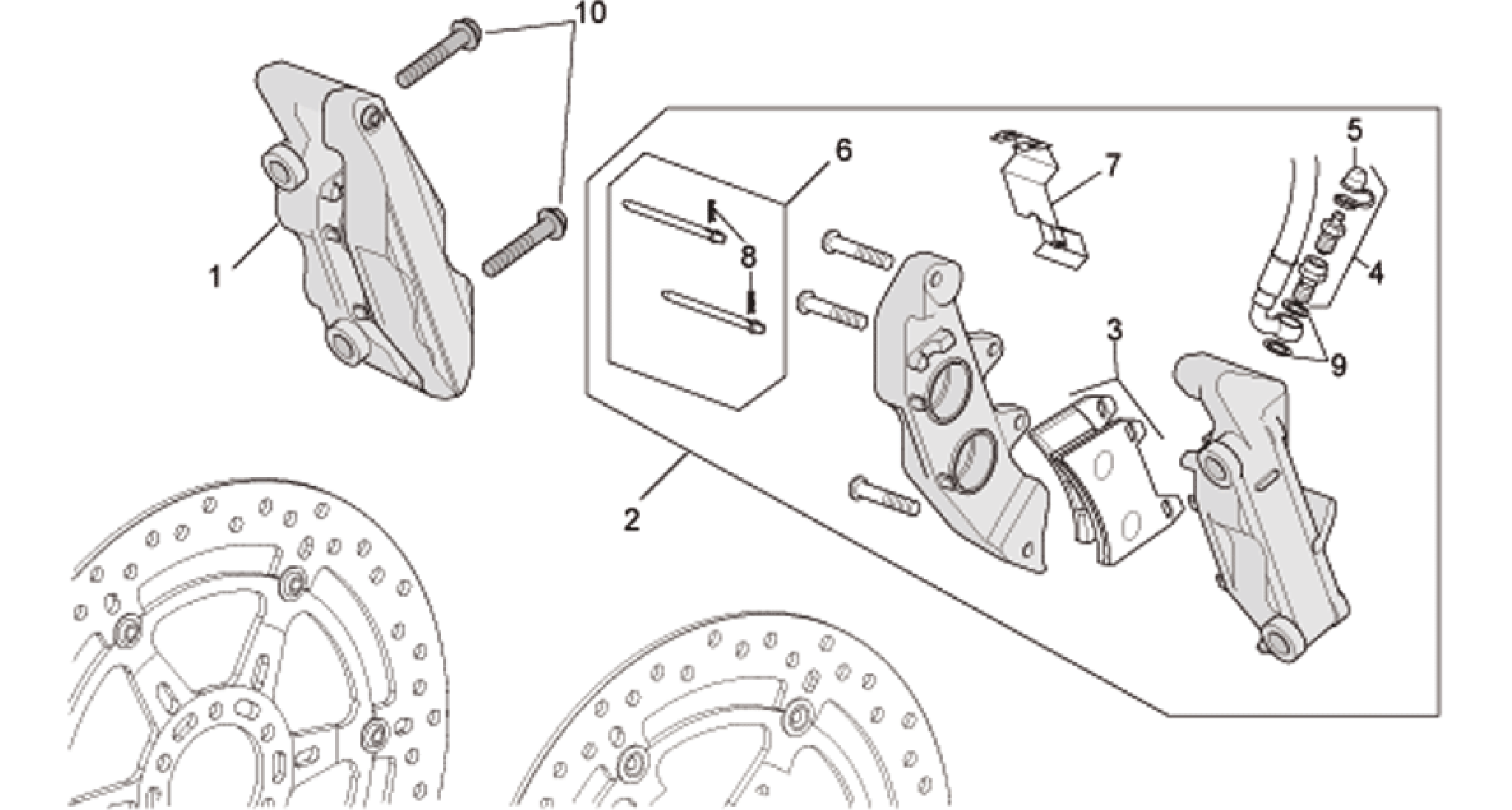 Front brake caliper II