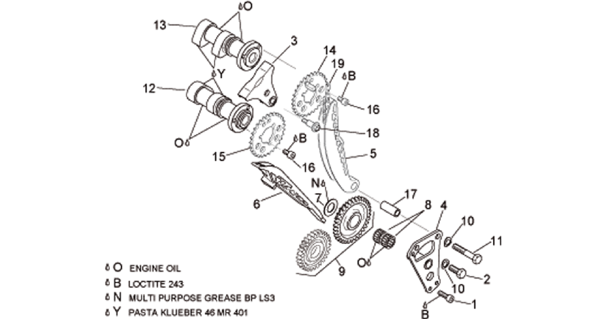 Front cylinder timing system