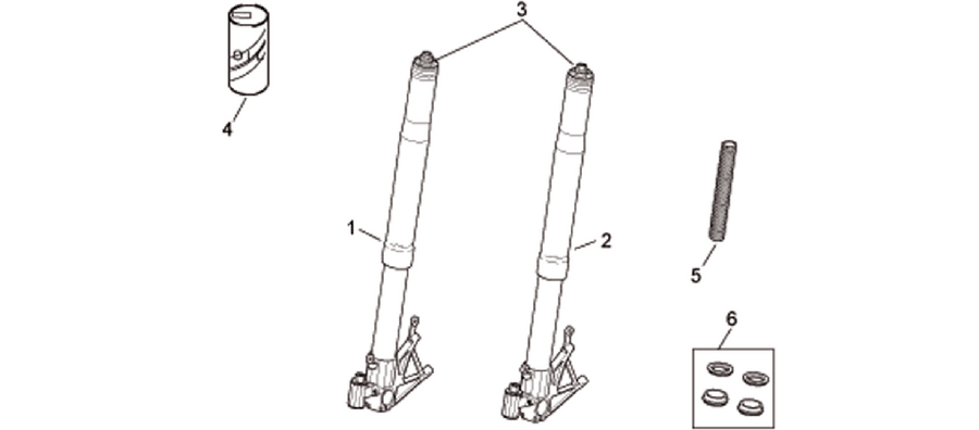 Front fork II