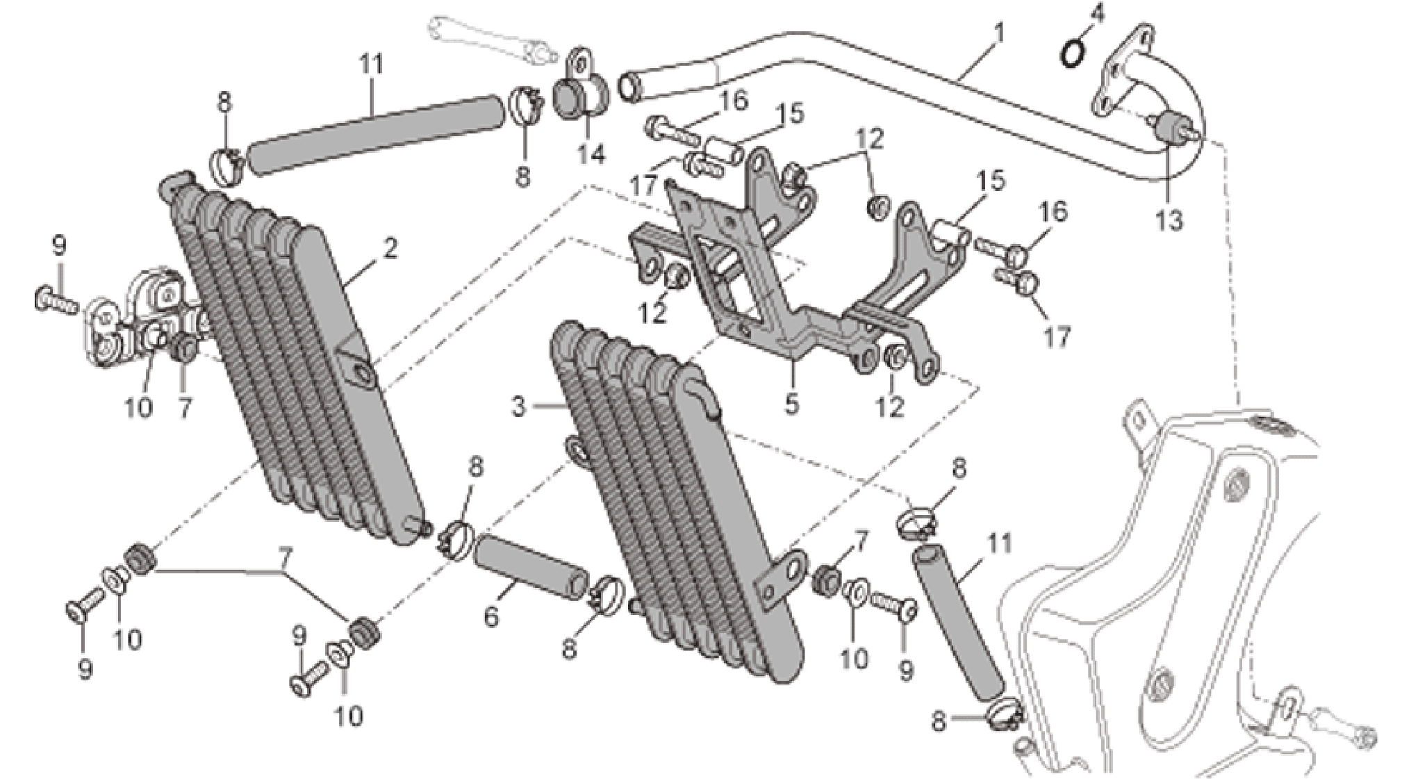 Oil radiator