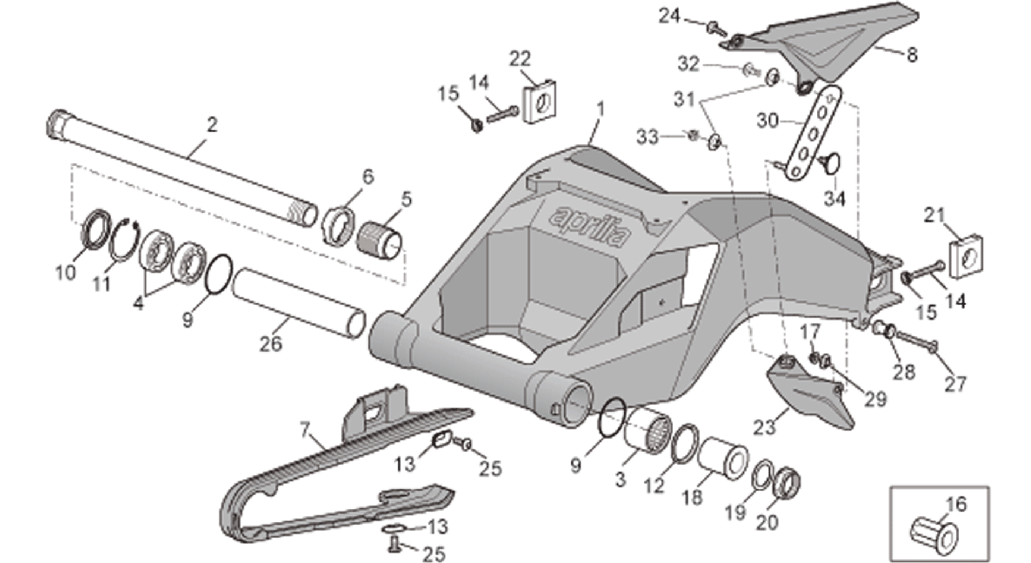 Swing arm