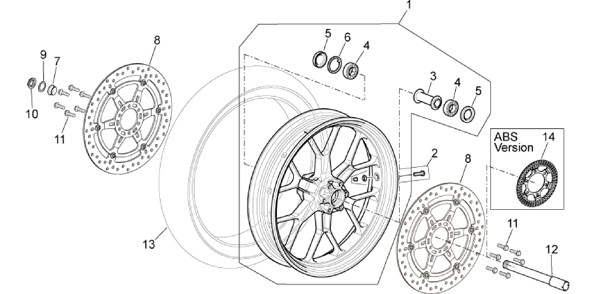 Front wheel