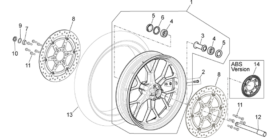 Front wheel