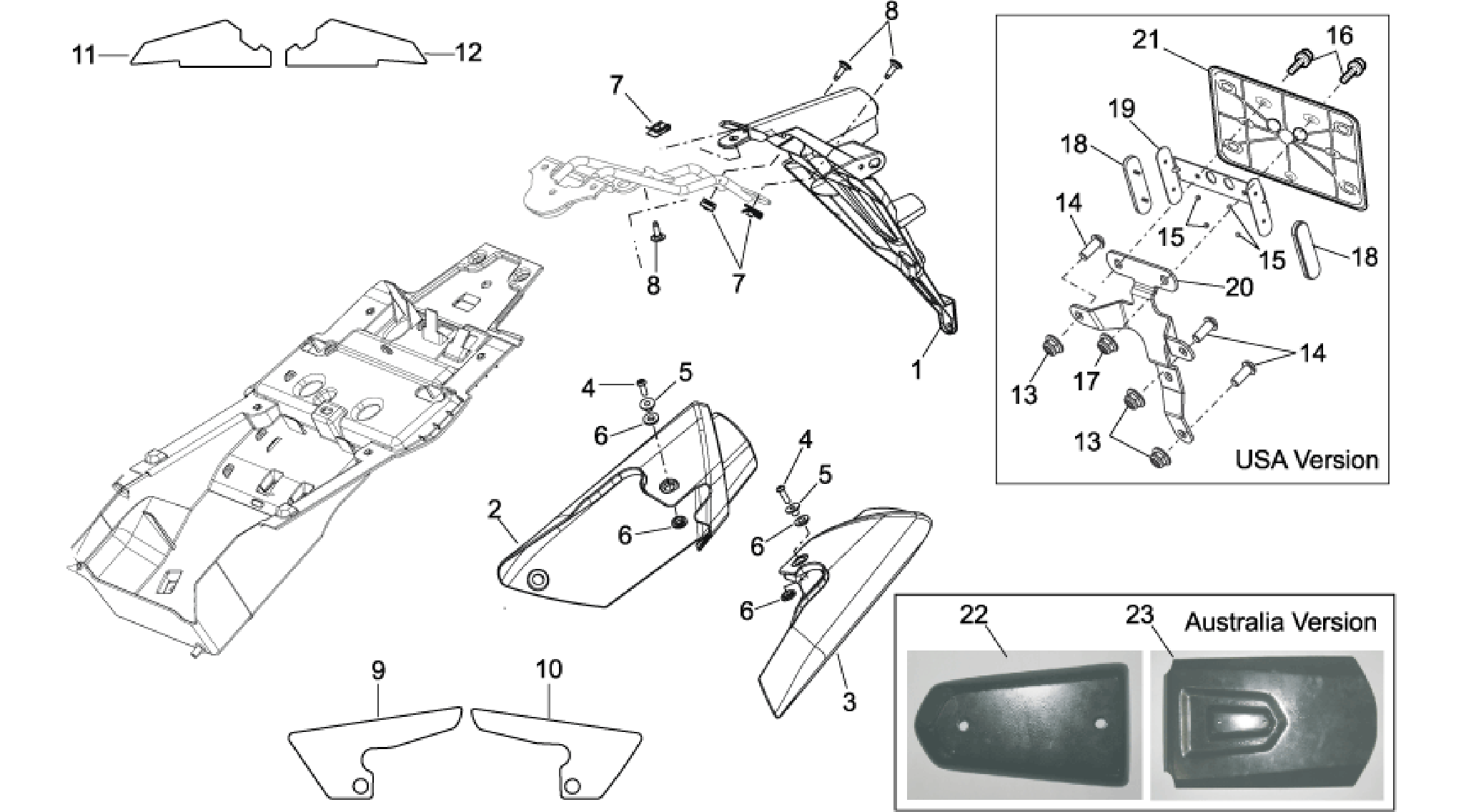 Rear body III