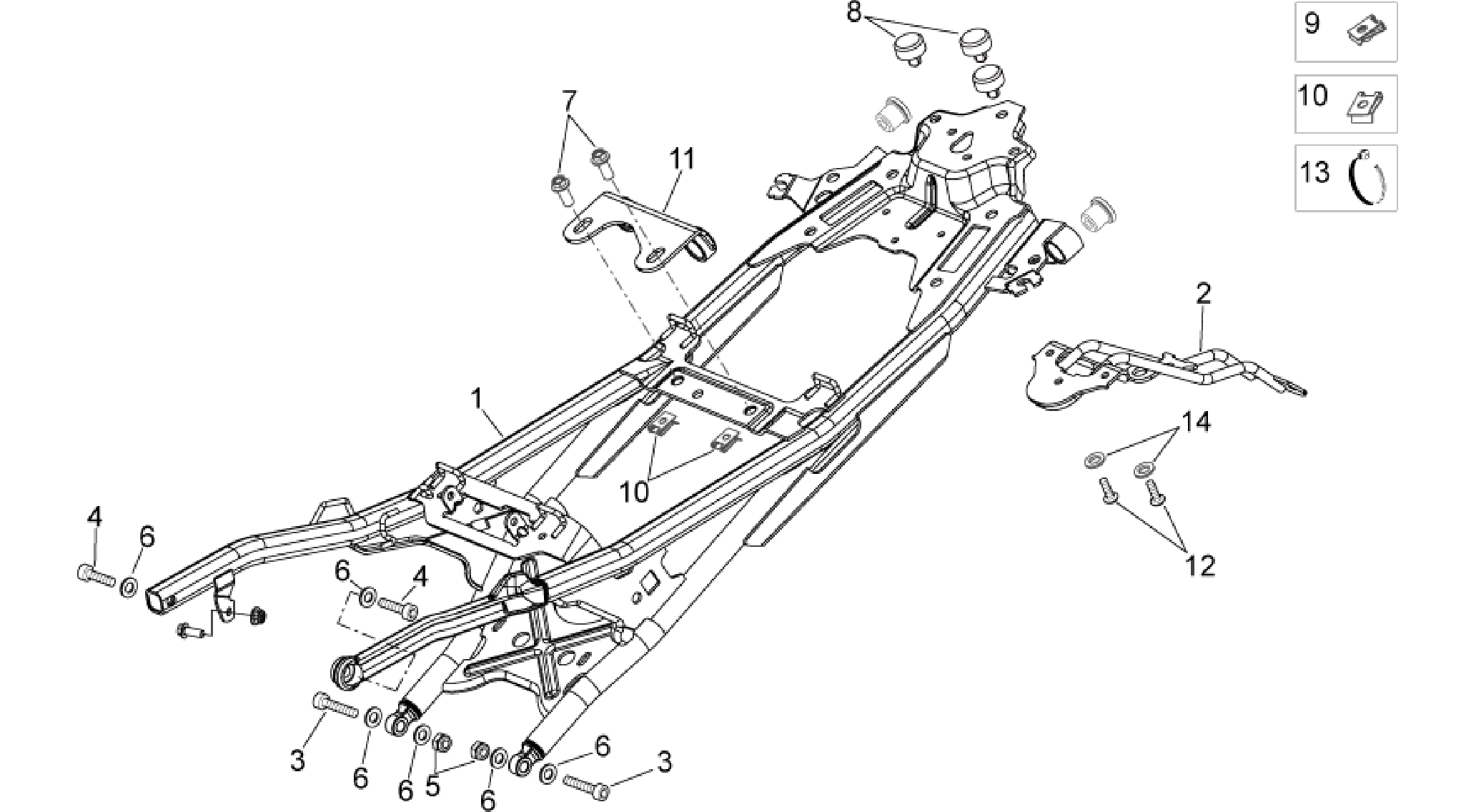 Saddle support