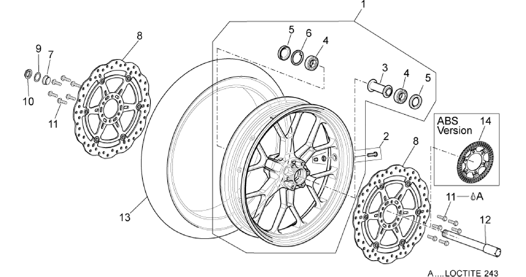 Front wheel