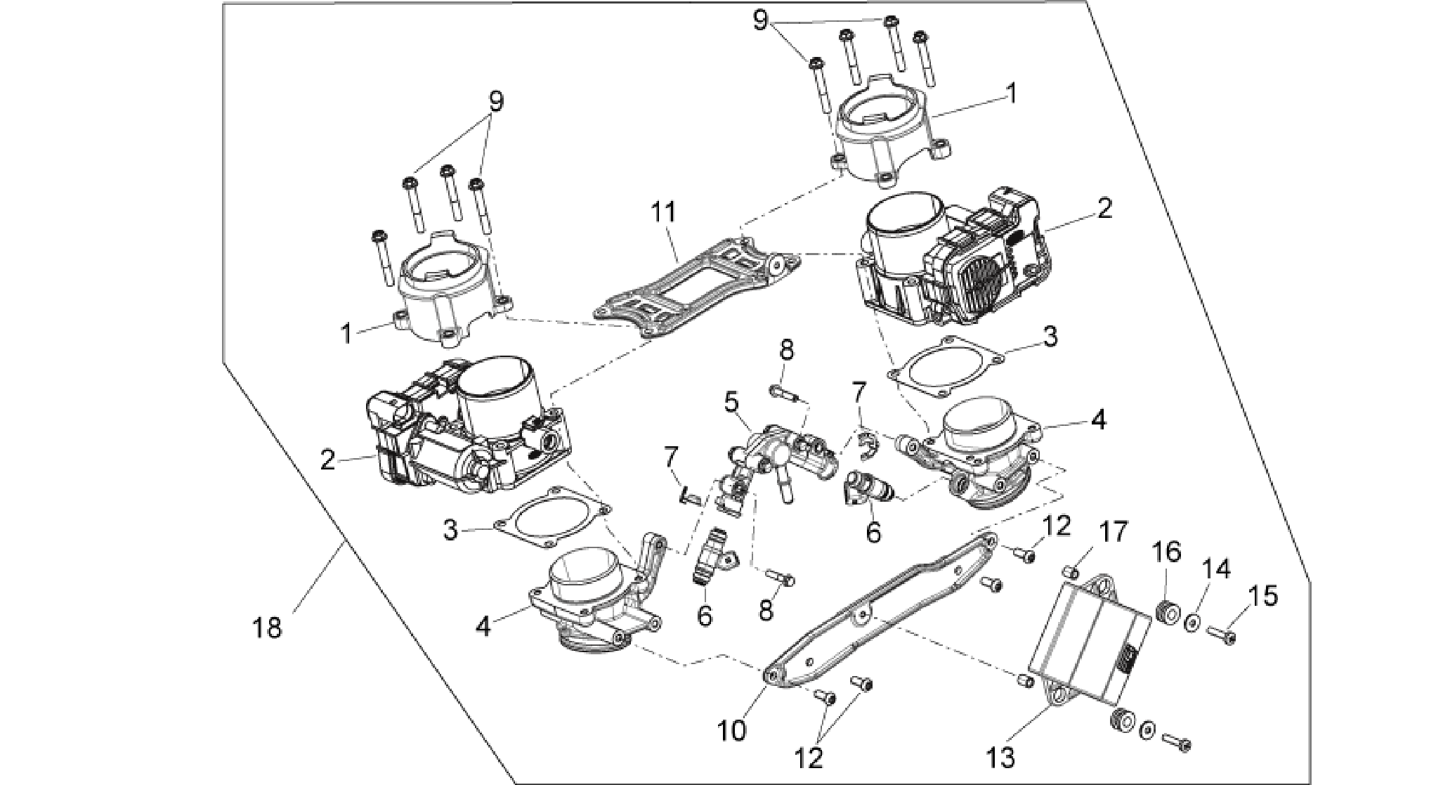 Throttle body