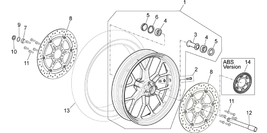 Front wheel