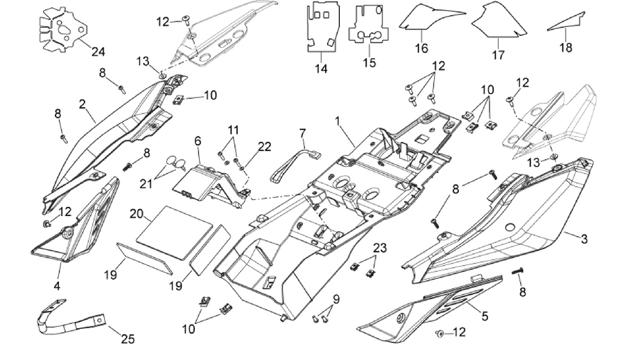 Rear body I