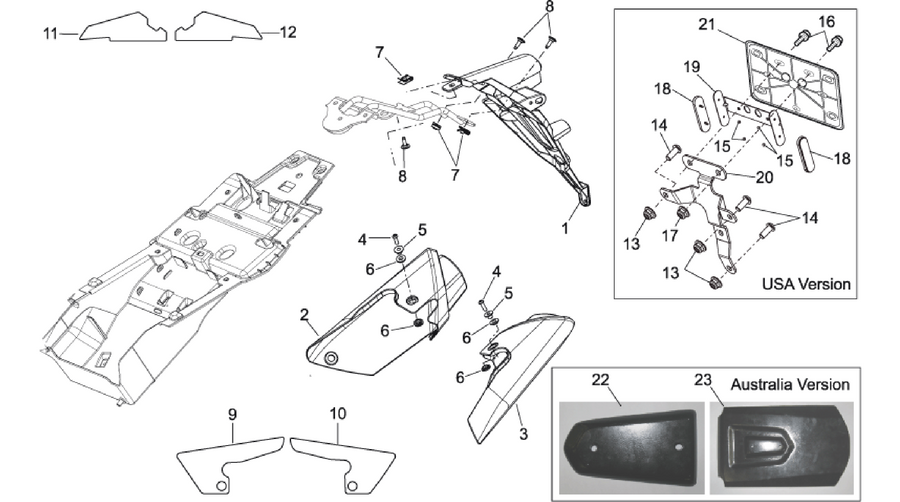 Rear body III