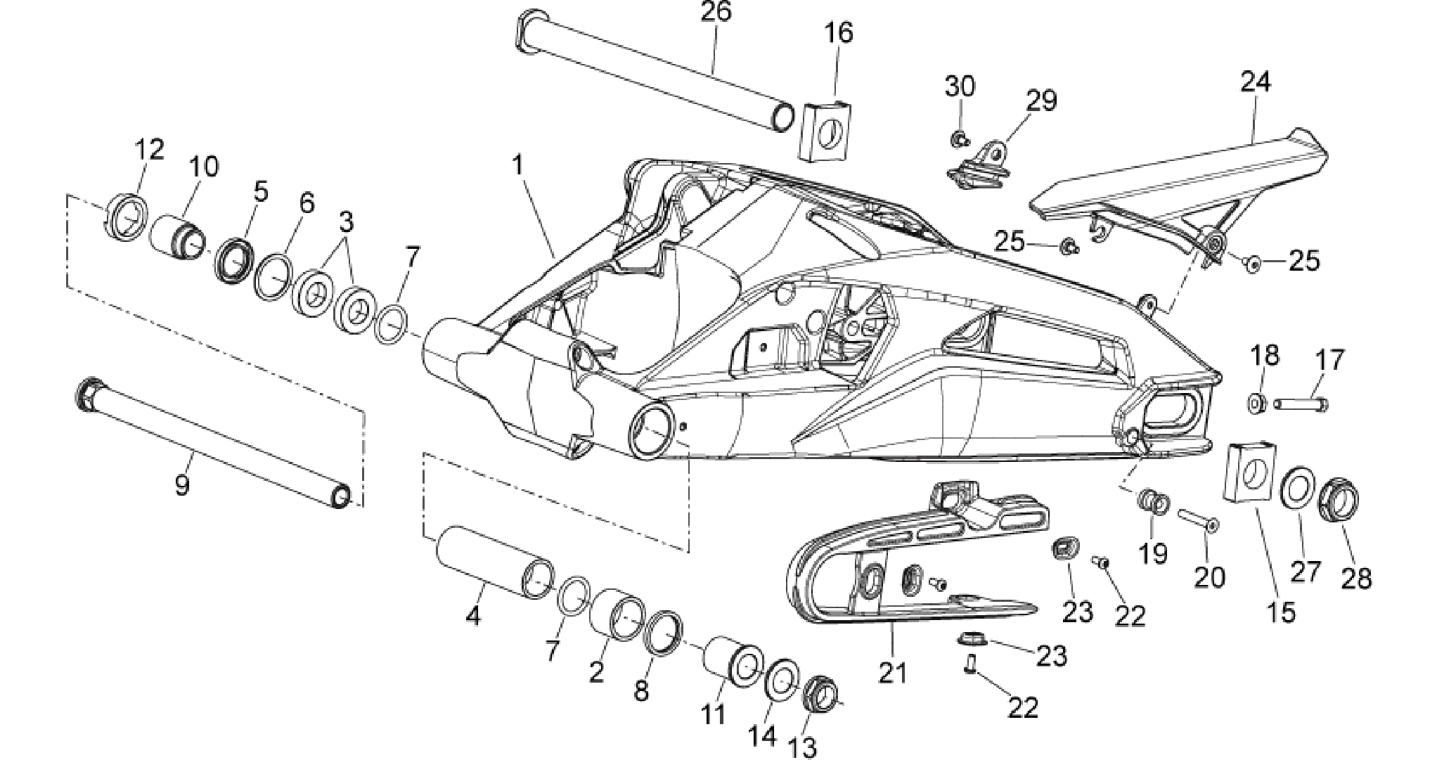 Swing arm