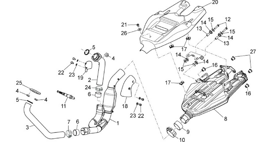 Exhaust unit