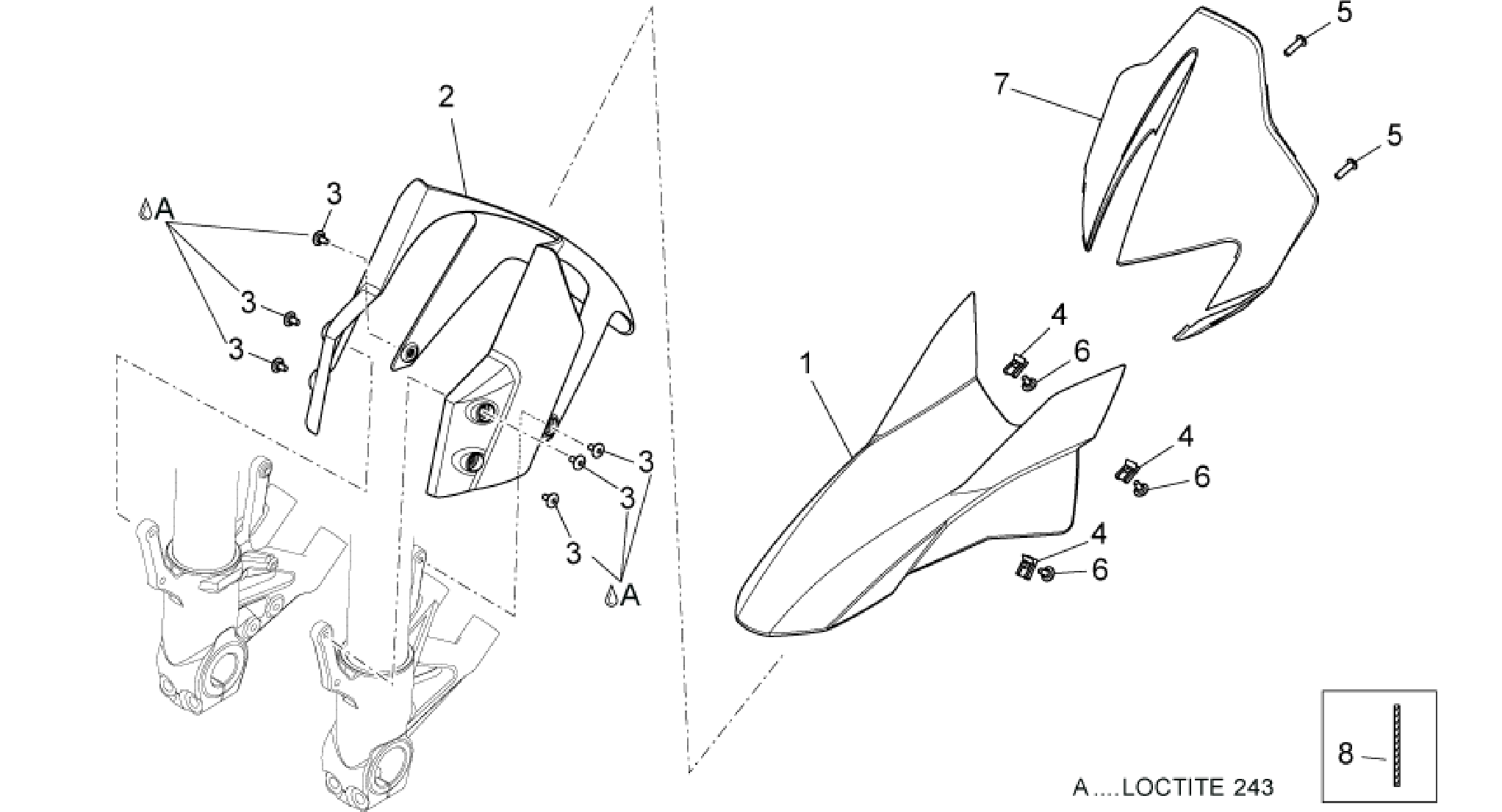 Front body - Front mudguard