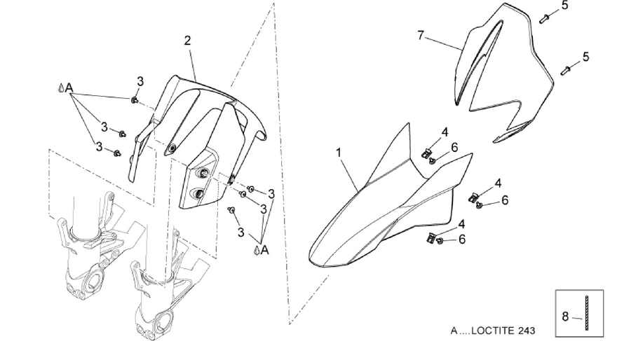 Front body - Front mudguard