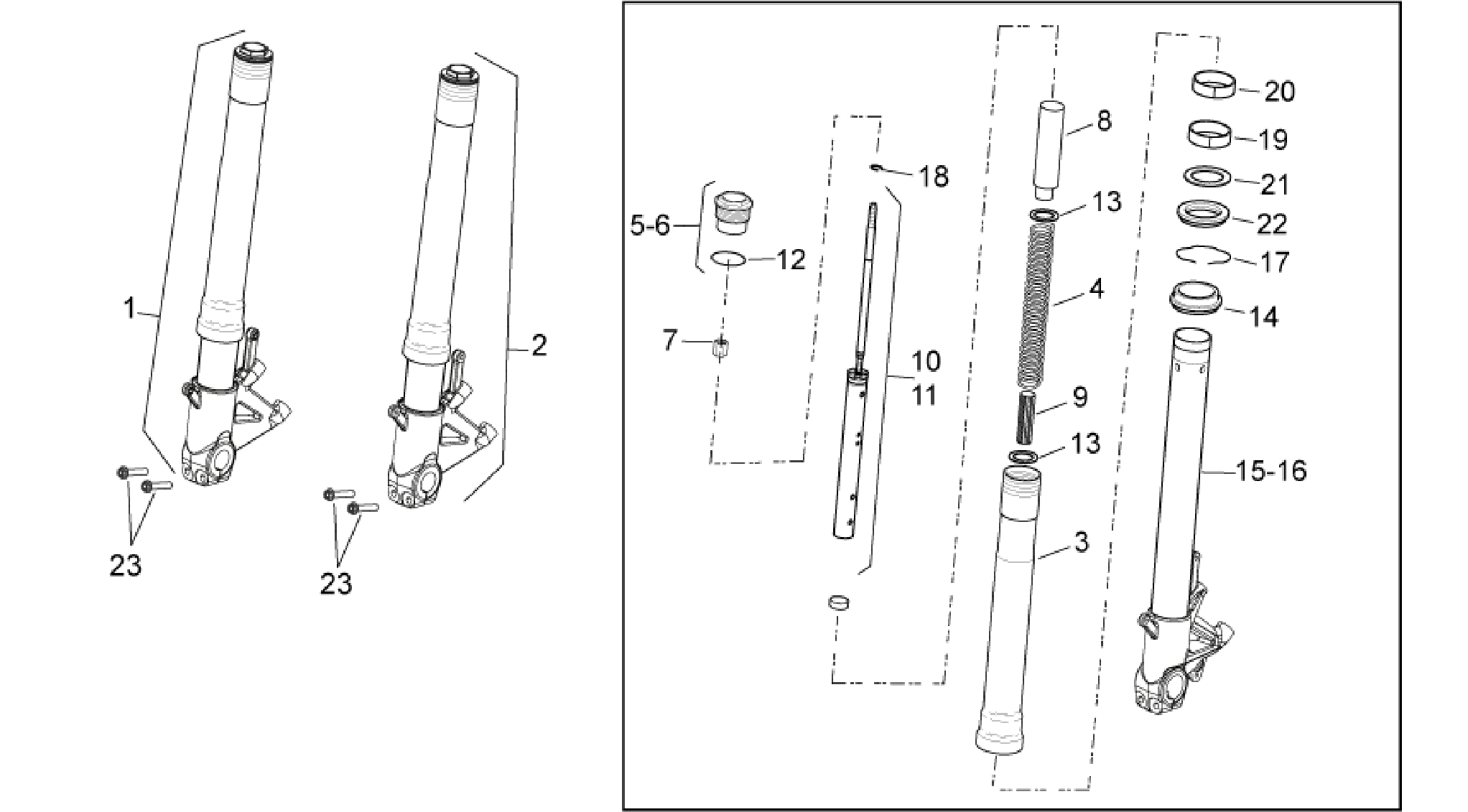 Front fork