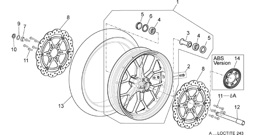 Front wheel
