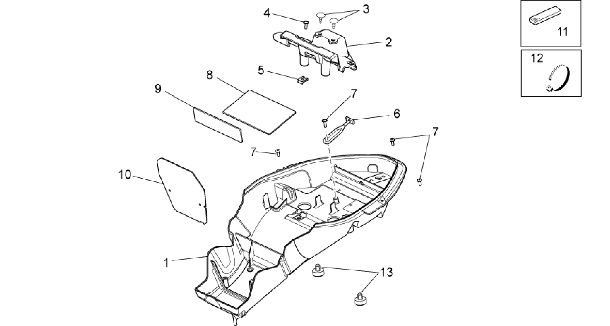 Rear body I