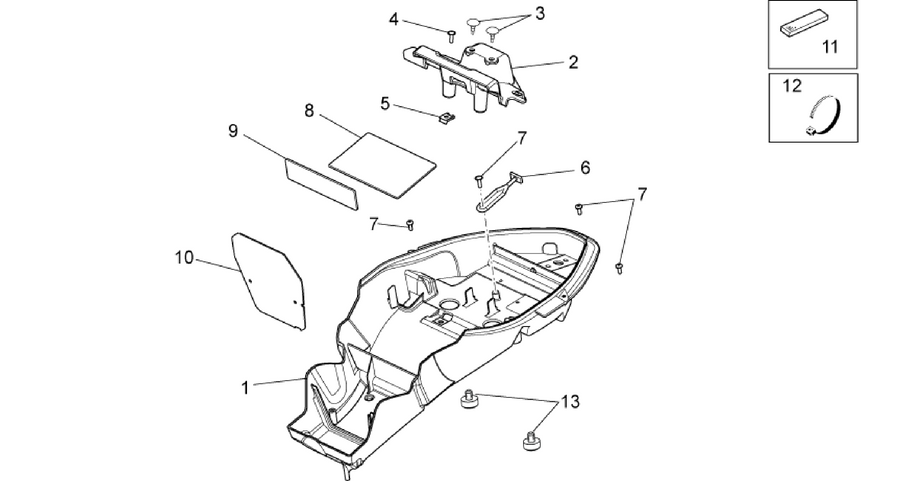 Rear body I