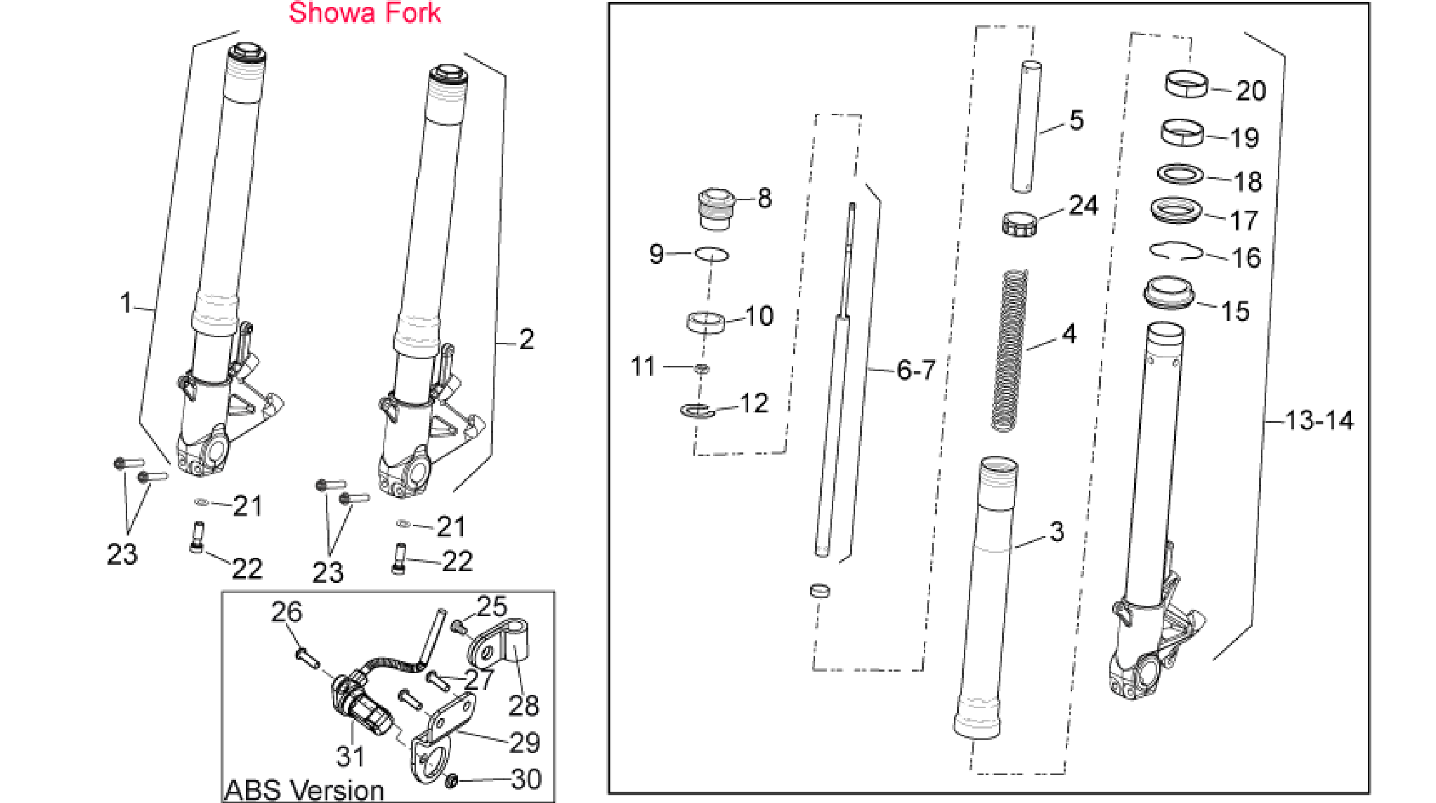 Front fork