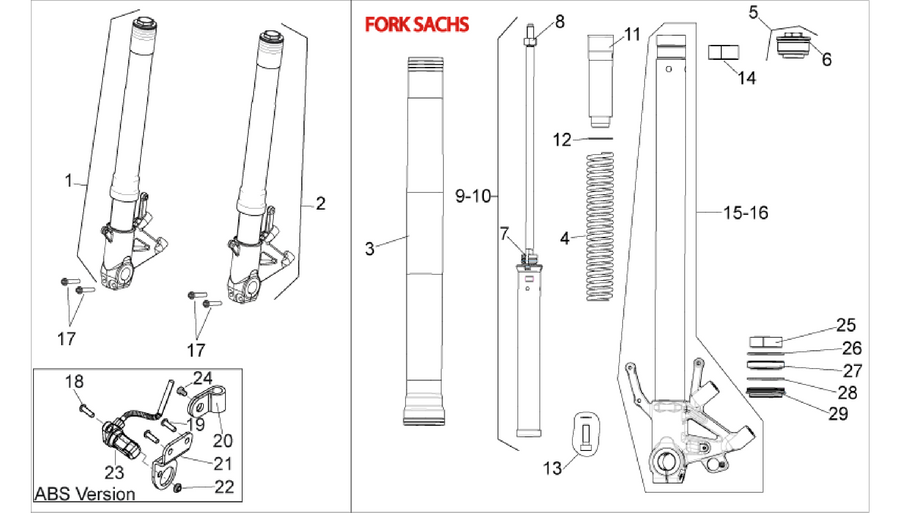 Front fork III