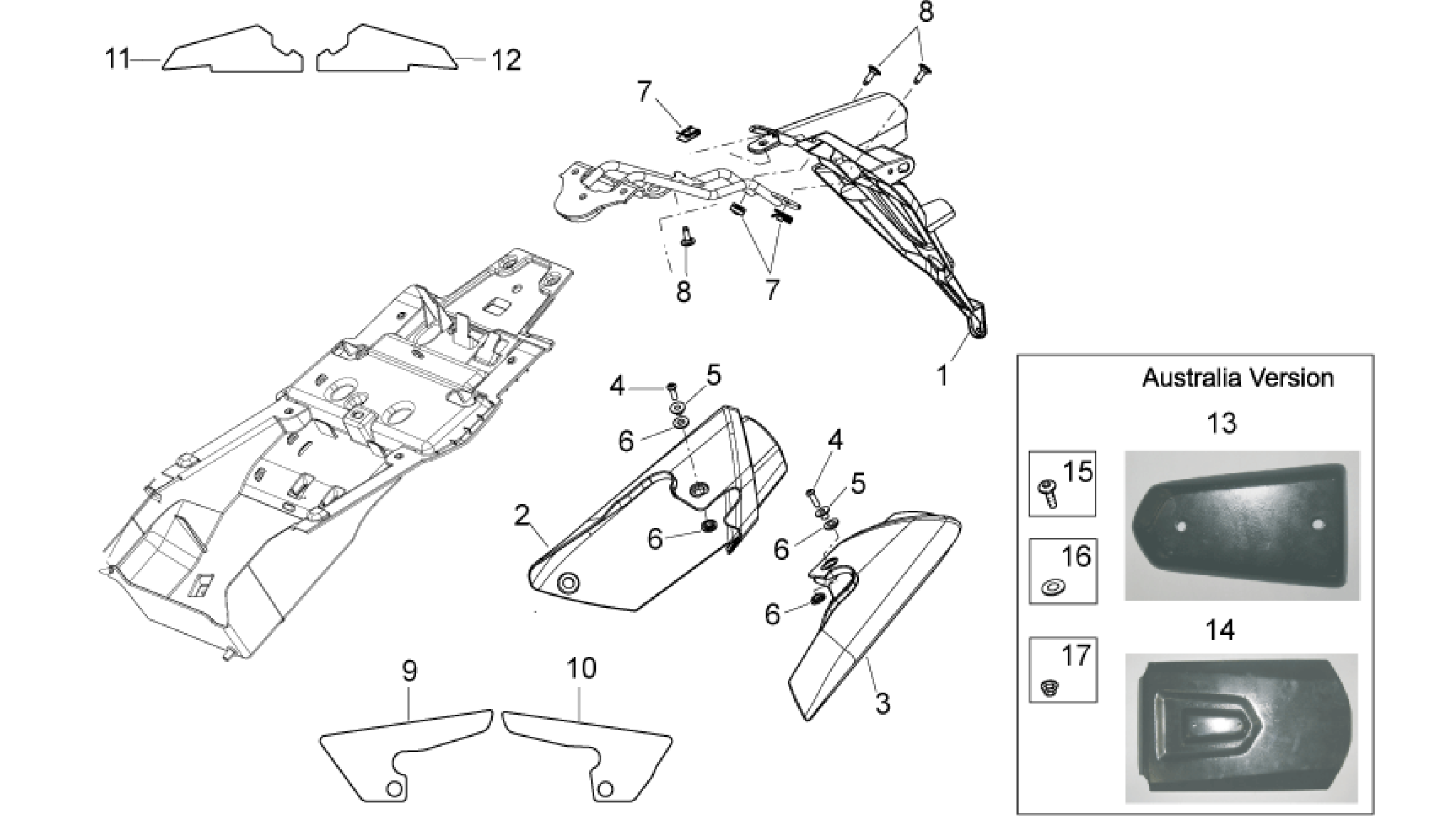 Rear body III